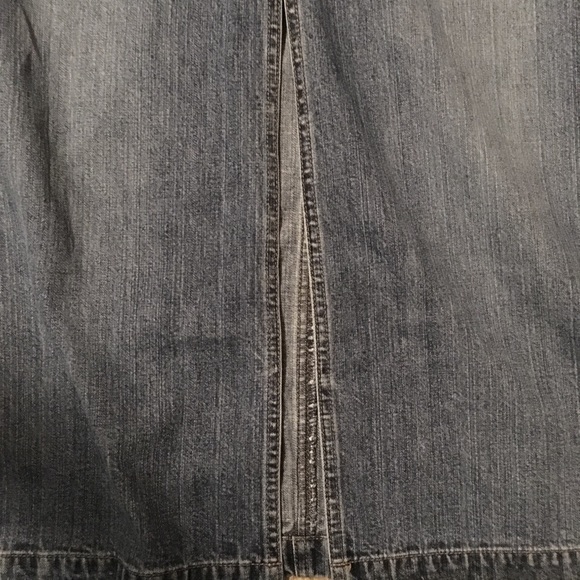 Old Navy denim skirt. - Picture 4 of 4